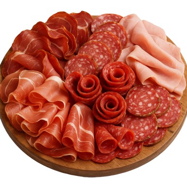 Panier de charcuterie personnalisé